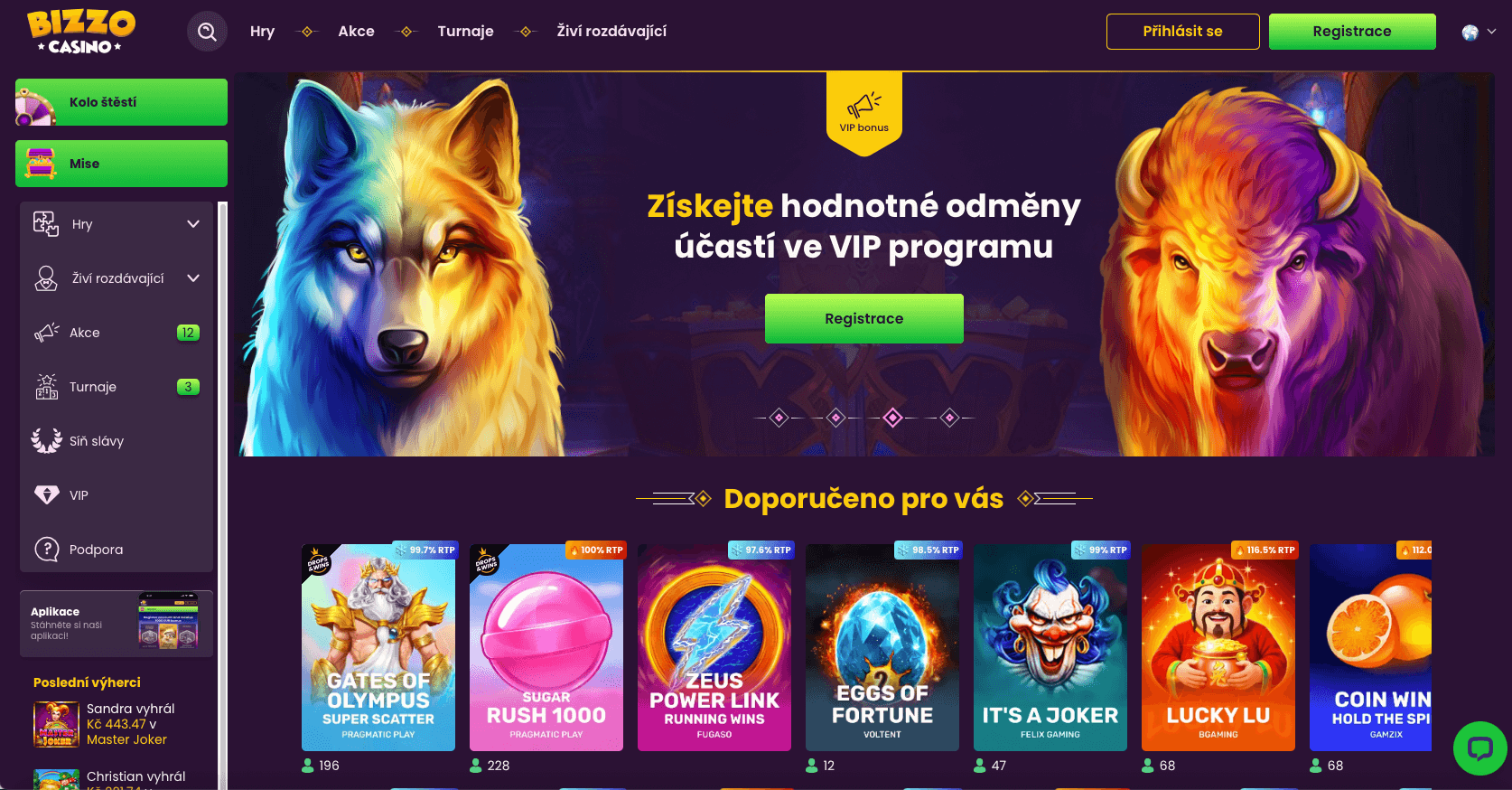 Bizzo Casino Main Page Czechia