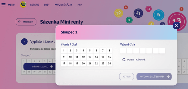 Mini renta – Jak a kde vsadit