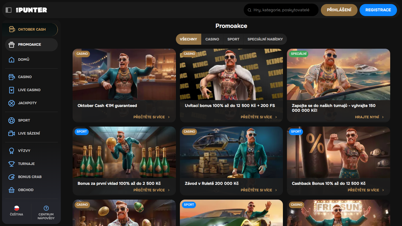 MrPunter Casino Promotions Czechia