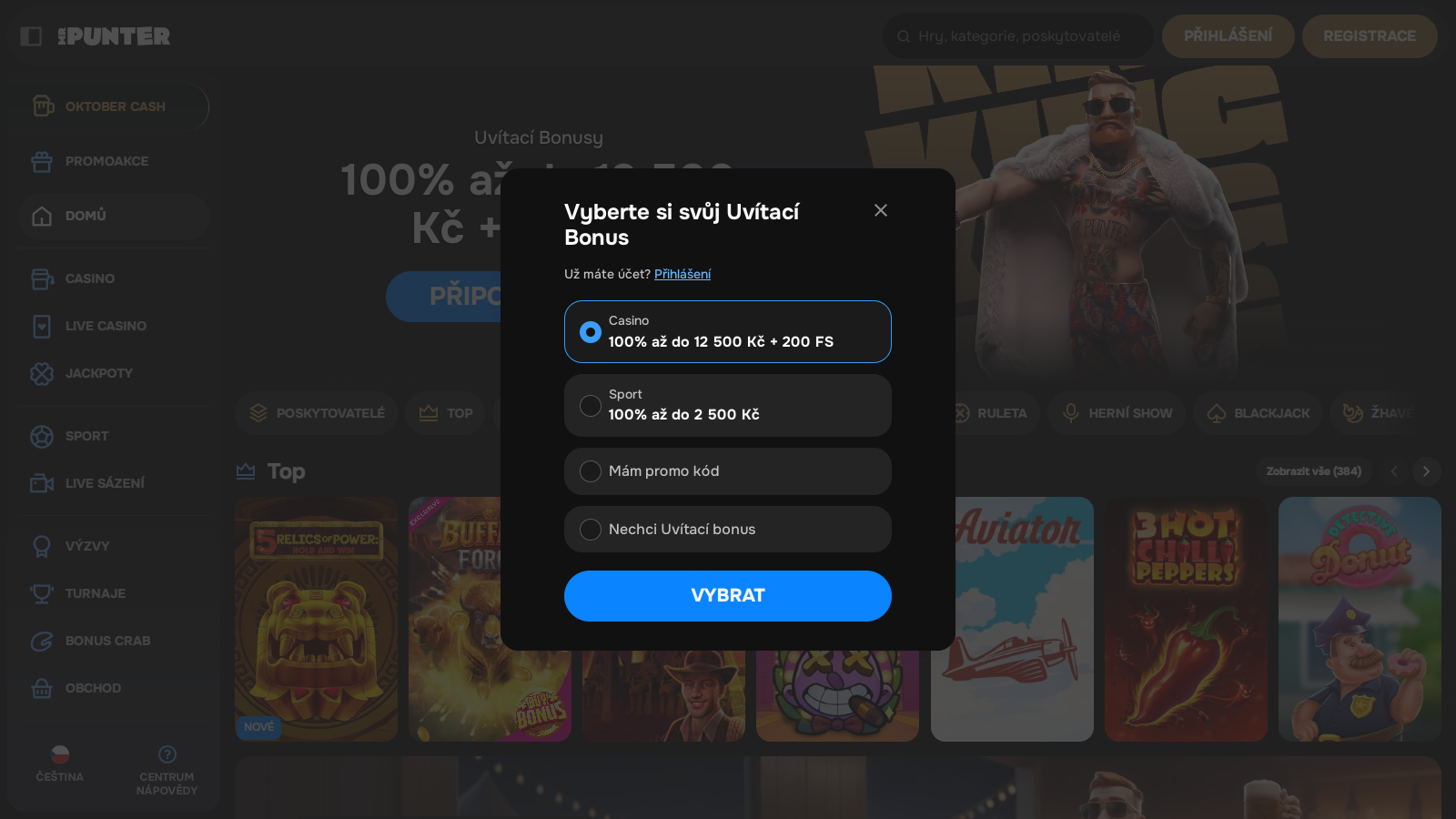 MrPunter Casino Welcome Bonus Czechia