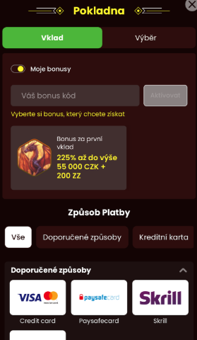 Potvrdte registraci a provedte prvni vklad