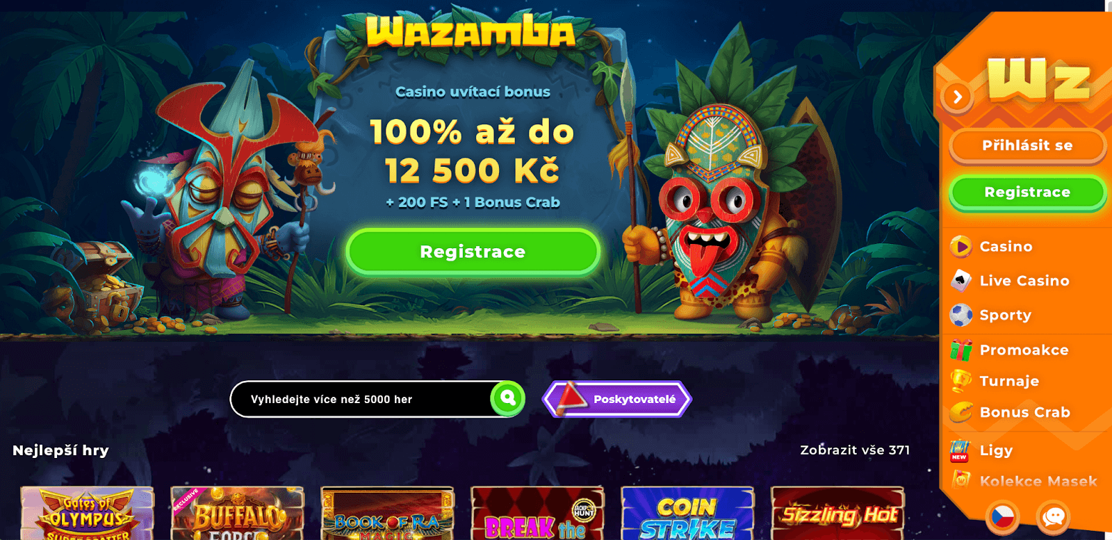 Wazamba Welcome