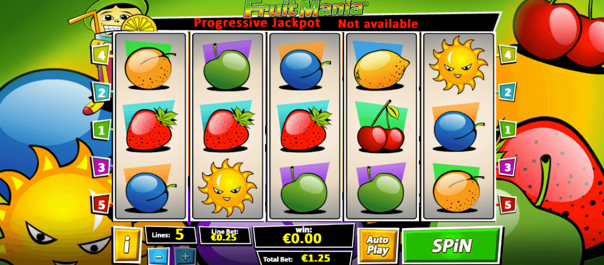 Jak hrát automat Fruit Mania